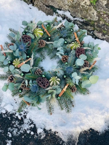 Hand made Luxury door wreath